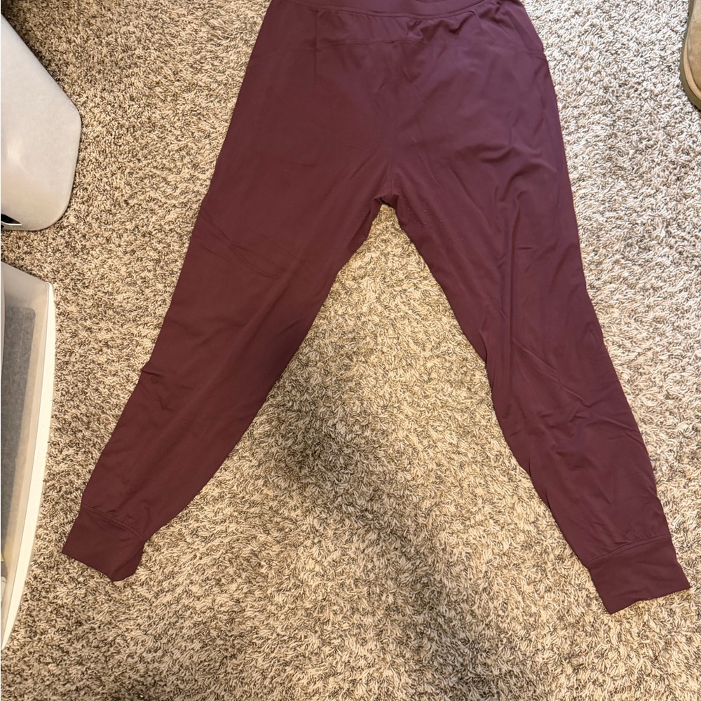 Lululemon Athletica Maroon Joggers